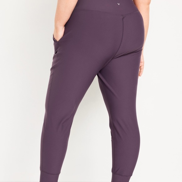NWT OLD NAVY High-Waisted PowerSoft 7/8 Joggers Color: Nebula Size Medium - Picture 8 of 9